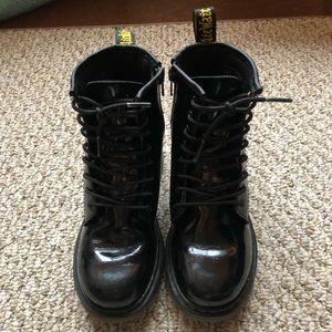 Patent Leather Dr Martens Delaney Size 3